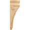 Ekena Millwork 3 7/8"W x 4 1/2"D x 14"H Arts and Crafts Corbel, Red Oak COR03X04X14ARRO - alternate 4